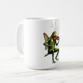 Mug Herbier Joueur de Violon Graphique Manches Longues (Devant gauche)
