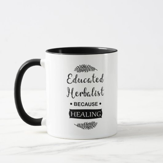 Mug herboriste instruit (Gauche)