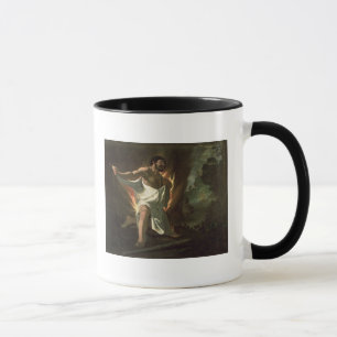 Mug Hercule déchirant la robe longue brûlante, c.1634