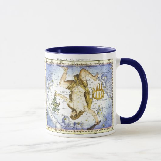 Mug Hercules et la Couronne par John Flamsteed (Droite)
