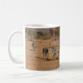 Mug Herd de Zebra Panoramique paysage africain (Gauche)