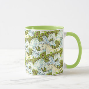 Mug HERDE UNICORN MÉDIÉVAL, CHEVAUX, Imaginaire DE LA 