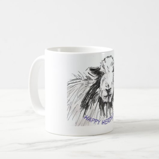 Mug Herdwick heureux (Devant gauche)
