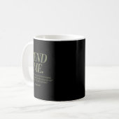 Mug Here Am I Send Me Isaiah 6_8 Christian Bible Verse (Devant gauche)