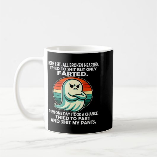 Mug Here I Sit All Broken Hearted Tried To But Only Fa (Gauche)