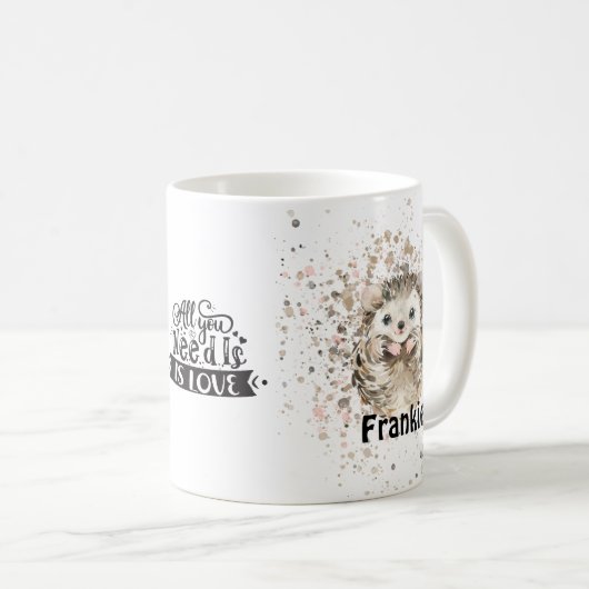 Mug Hérisson (Devant droit)