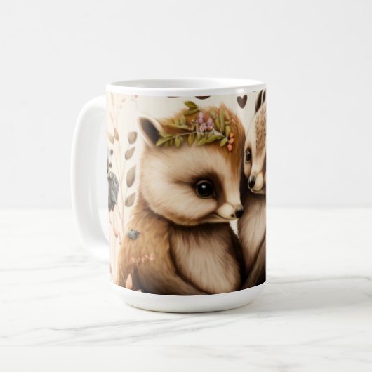 Mug Hérisson amoureux (Devant gauche)
