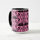 Mug Hérisson Art populaire (Devant gauche)