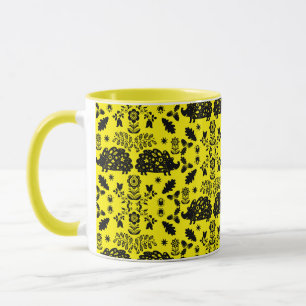 Mug Hérisson Art populaire