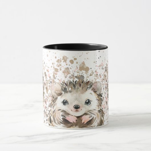 Mug Hérisson bébé mignon (Centre)