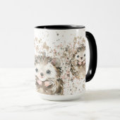 Mug Hérisson bébé mignon (Devant droit)
