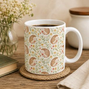 Mug Hérisson Cottagecore