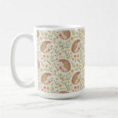 Mug Hérisson Cottagecore (Gauche)