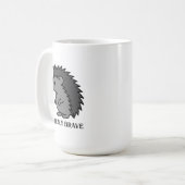 Mug Hérisson courageux (Devant gauche)