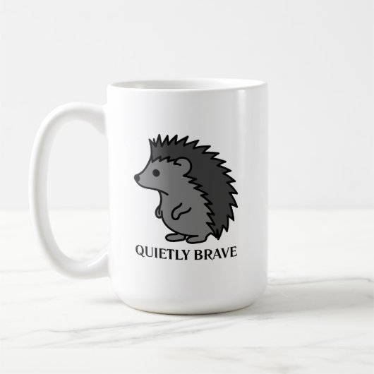 Mug Hérisson courageux (Gauche)