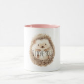 Mug Hérisson Crème Mignon (Centre)