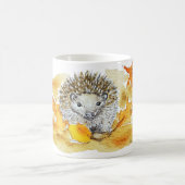 Mug Hérisson Dans Feuilles D'automne (Centre)