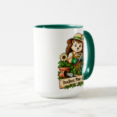 Mug Hérisson de la vie de jardinage (Devant droit)