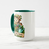 Mug Hérisson de la vie de jardinage (Devant gauche)