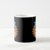 Mug Hérisson de Noël flocon de neige (Centre)