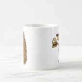 Mug Hérisson drôle soulevant une pinte de bière (Centre)