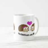 Mug Hérisson et baisers hérisson amour (Devant droit)