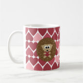 Mug Hérisson et coeurs (Gauche)