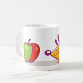 Mug Hérisson Et Une Pomme (Devant gauche)