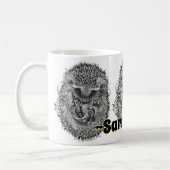 Mug Hérisson hérisson hérisson de couchage (Gauche)