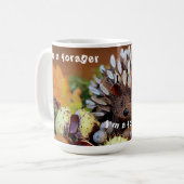 Mug Hérisson Je suis un Forager (Devant gauche)