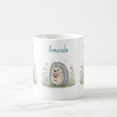 Mug Hérisson mignon avec lanterne (Centre)