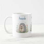 Mug Hérisson mignon avec lanterne (Gauche)