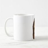 Mug Hérisson Mignon Buvant du Café - Drôle d'Anima (Gauche)