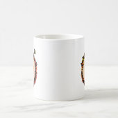 Mug Hérisson mignon dans les feuilles d'automne (Centre)