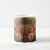 Mug Hérisson mignon d'août avec cœur de péridot (Centre)