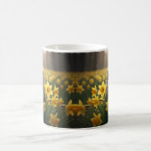 Mug Hérisson mignon de mars avec cœur d'aigue-marine (Centre)