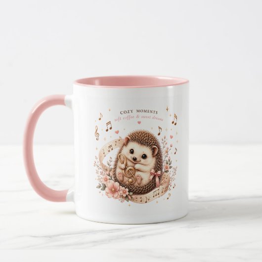 Mug Hérisson Musical Mignon (Gauche)