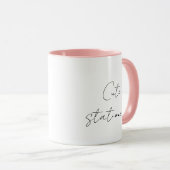 Mug Hérisson Musical Mignon (Devant droit)