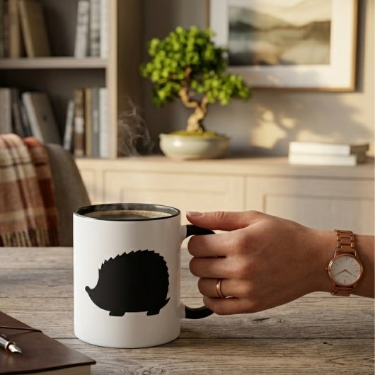 Mug Hérisson noir