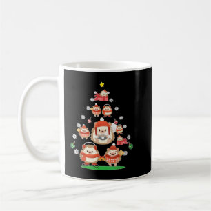 Mug Hérisson Ornement de Noël Arbre de Noël drôle Noël