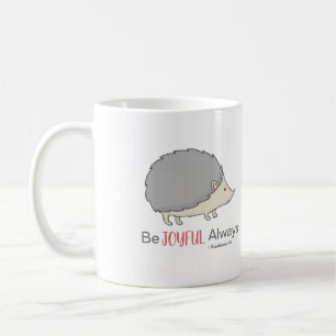 Mug Hérisson Rose Toujours Joyeux