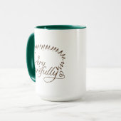 Mug Hérisson "Très prudemment" (Devant gauche)