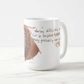 Mug Hérisson utile (Devant droit)
