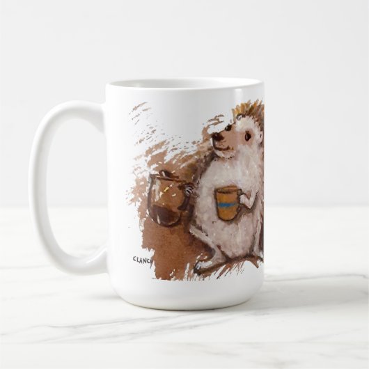 Mug Hérisson utile (Gauche)