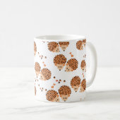 Mug hérissons en automne (Devant droit)