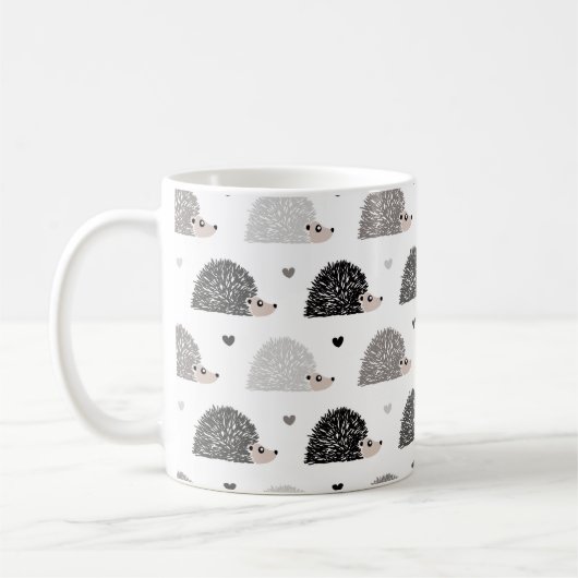 Mug Hérissons et coeurs (Gauche)