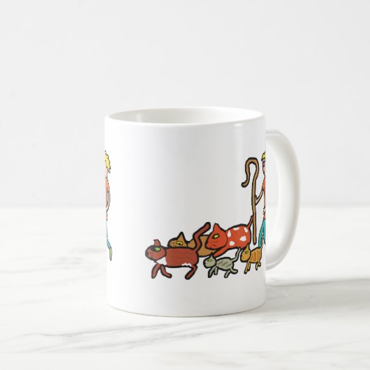 Mug Héritage de chats (Devant droit)