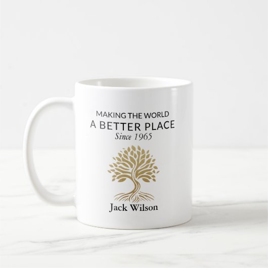 Mug Héritage et impact personnalisés (Gauche)