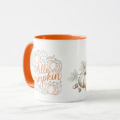 Mug Heritage | Hello Pumpkin Fall | Cute Autumn Fall (Devant gauche)