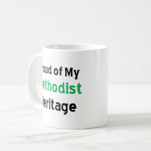 Mug héritage méthodiste (Devant gauche)